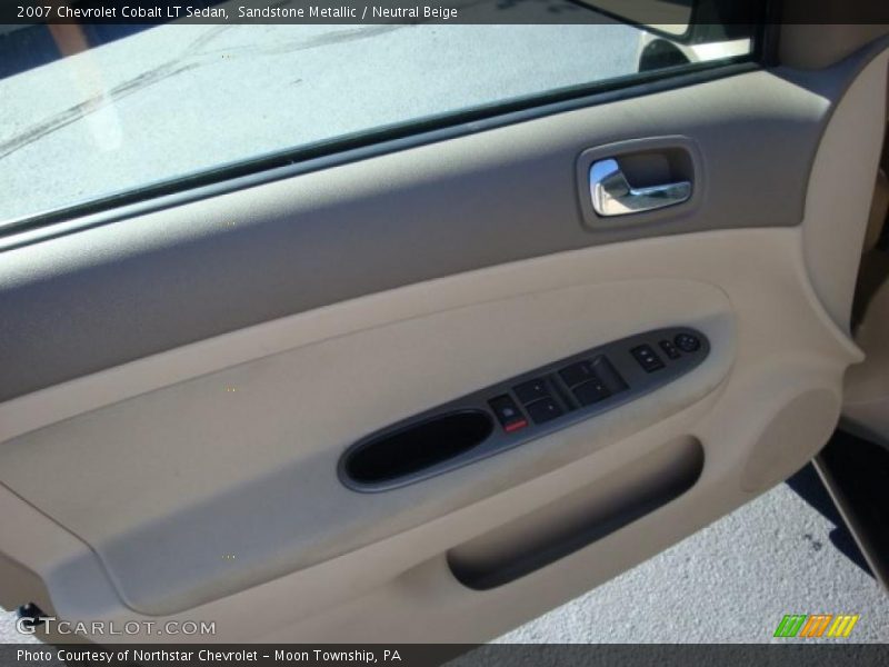 Sandstone Metallic / Neutral Beige 2007 Chevrolet Cobalt LT Sedan