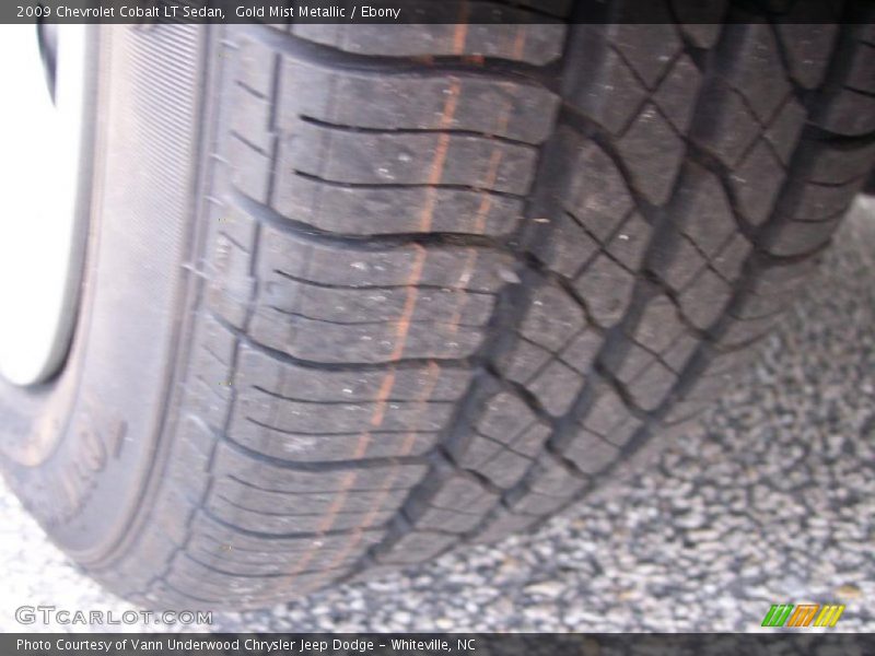 Gold Mist Metallic / Ebony 2009 Chevrolet Cobalt LT Sedan