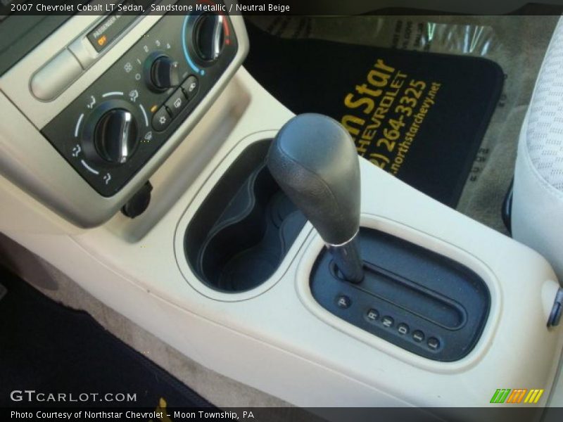Sandstone Metallic / Neutral Beige 2007 Chevrolet Cobalt LT Sedan