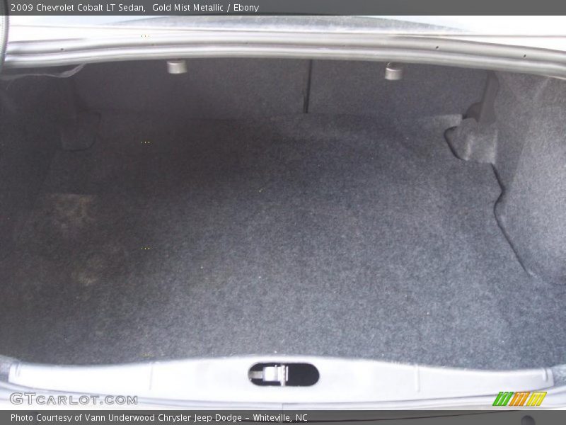 Gold Mist Metallic / Ebony 2009 Chevrolet Cobalt LT Sedan
