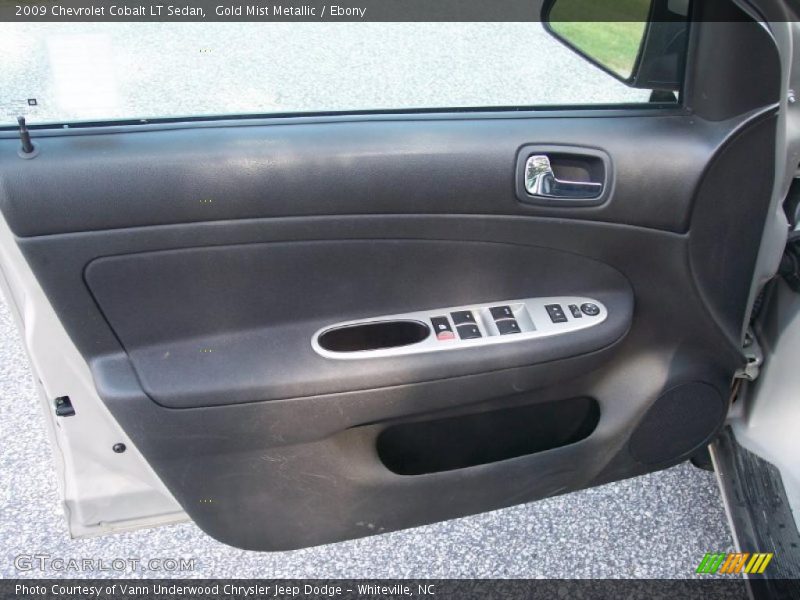 Gold Mist Metallic / Ebony 2009 Chevrolet Cobalt LT Sedan