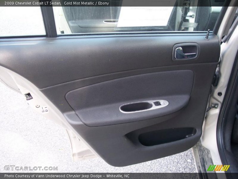 Gold Mist Metallic / Ebony 2009 Chevrolet Cobalt LT Sedan