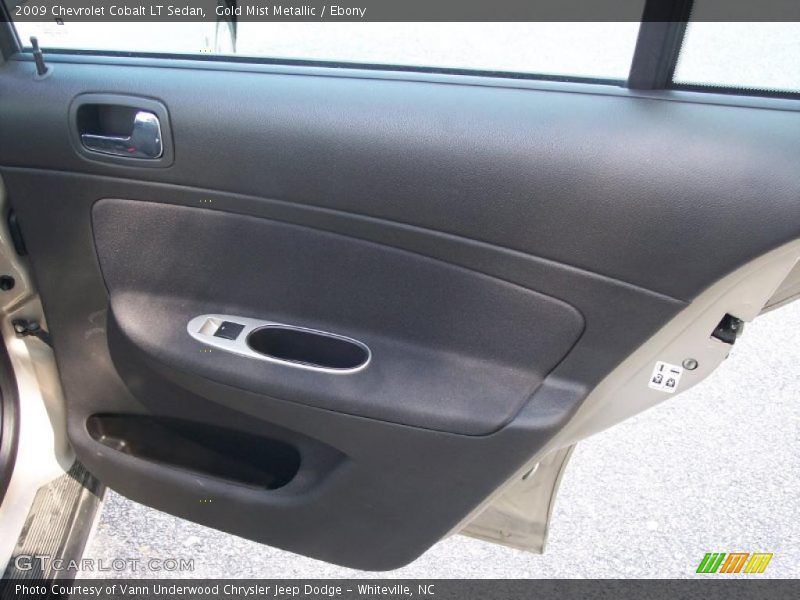 Gold Mist Metallic / Ebony 2009 Chevrolet Cobalt LT Sedan