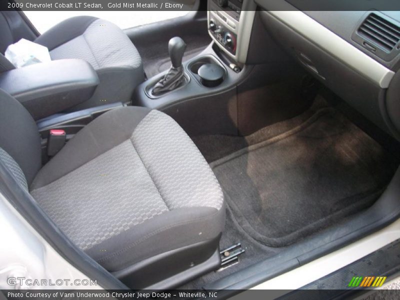 Gold Mist Metallic / Ebony 2009 Chevrolet Cobalt LT Sedan