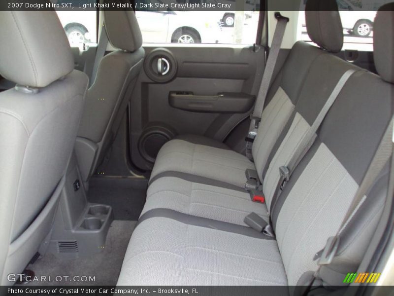 Light Khaki Metallic / Dark Slate Gray/Light Slate Gray 2007 Dodge Nitro SXT