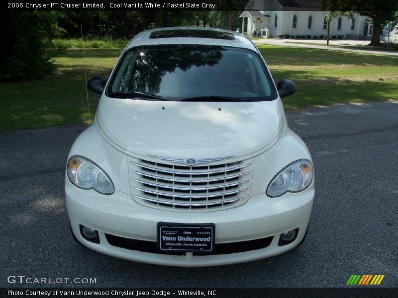 Cool Vanilla White / Pastel Slate Gray 2006 Chrysler PT Cruiser Limited