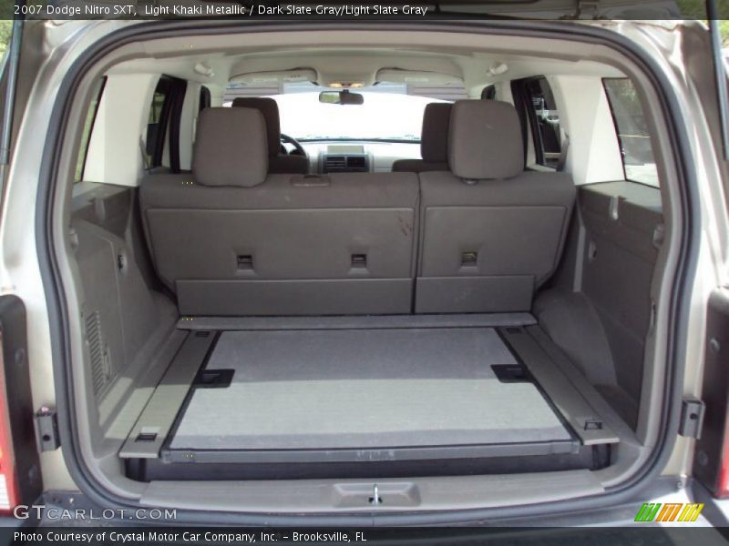 Light Khaki Metallic / Dark Slate Gray/Light Slate Gray 2007 Dodge Nitro SXT