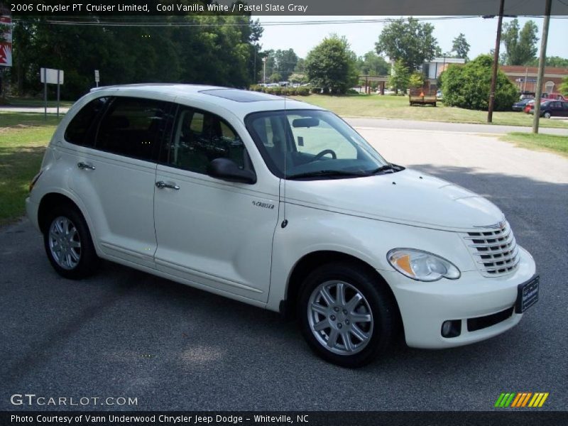 Cool Vanilla White / Pastel Slate Gray 2006 Chrysler PT Cruiser Limited