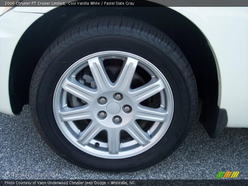 Cool Vanilla White / Pastel Slate Gray 2006 Chrysler PT Cruiser Limited
