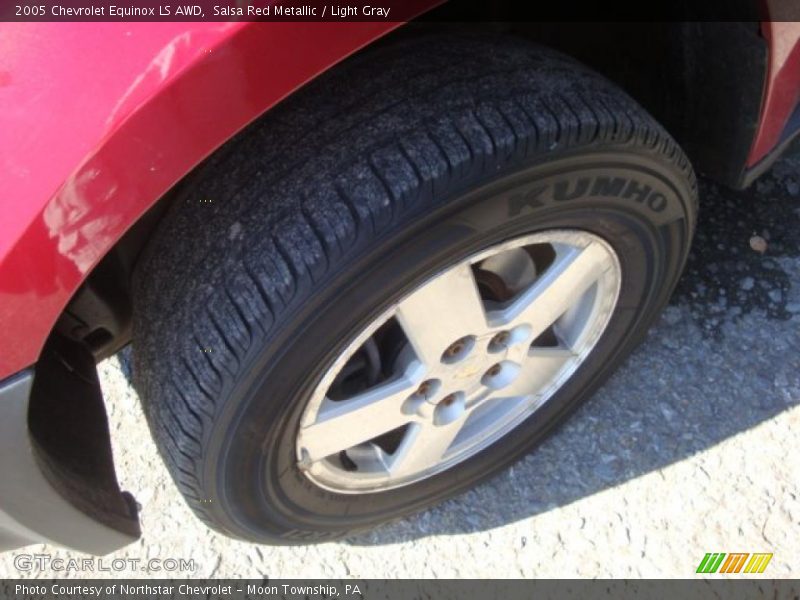 Salsa Red Metallic / Light Gray 2005 Chevrolet Equinox LS AWD