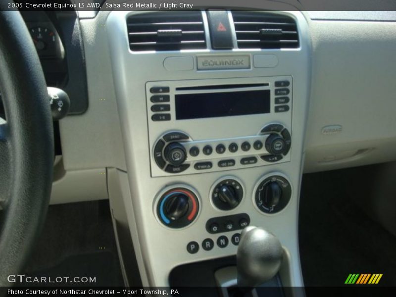 Salsa Red Metallic / Light Gray 2005 Chevrolet Equinox LS AWD