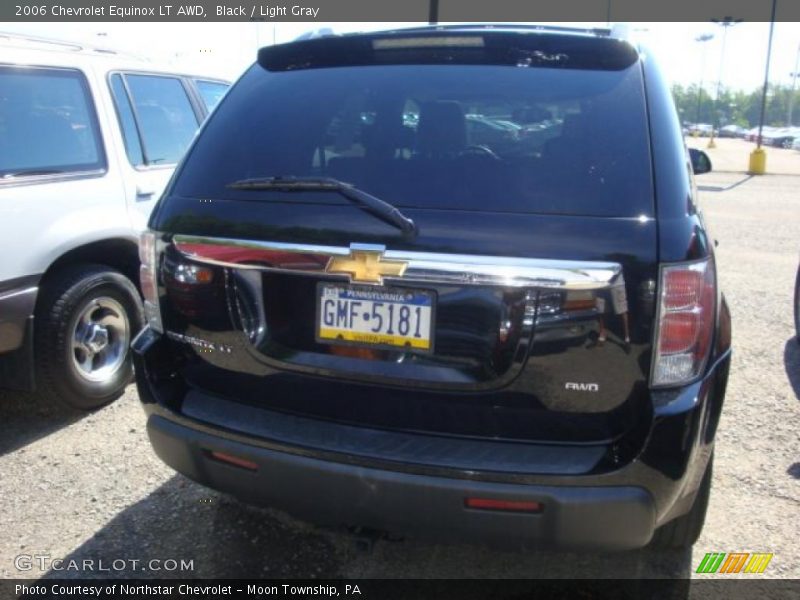 Black / Light Gray 2006 Chevrolet Equinox LT AWD