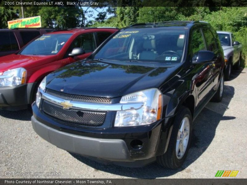 Black / Light Gray 2006 Chevrolet Equinox LT AWD