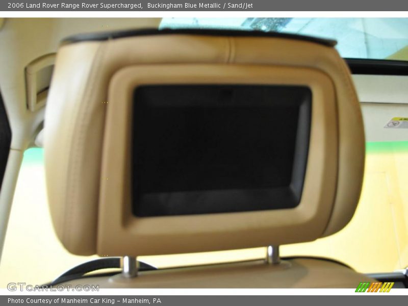 Buckingham Blue Metallic / Sand/Jet 2006 Land Rover Range Rover Supercharged