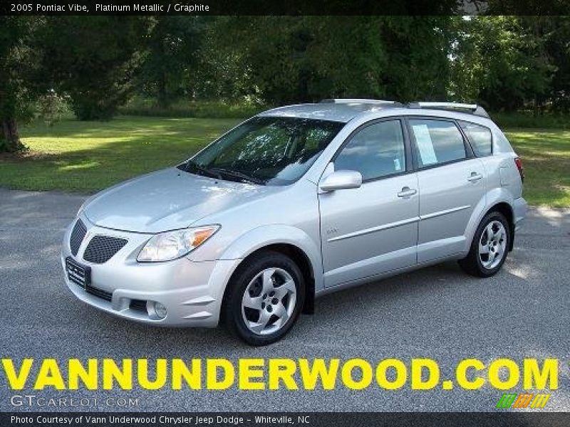 Platinum Metallic / Graphite 2005 Pontiac Vibe