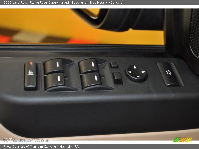 Buckingham Blue Metallic / Sand/Jet 2006 Land Rover Range Rover Supercharged