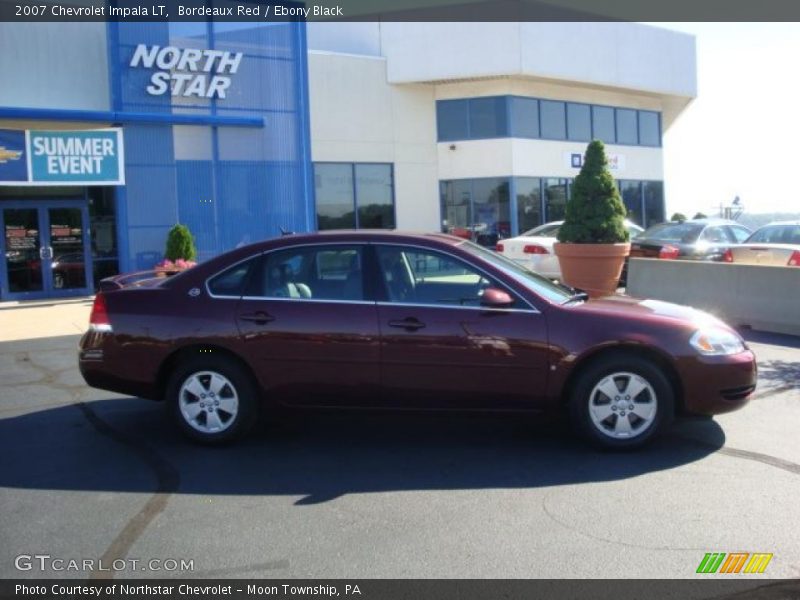 Bordeaux Red / Ebony Black 2007 Chevrolet Impala LT
