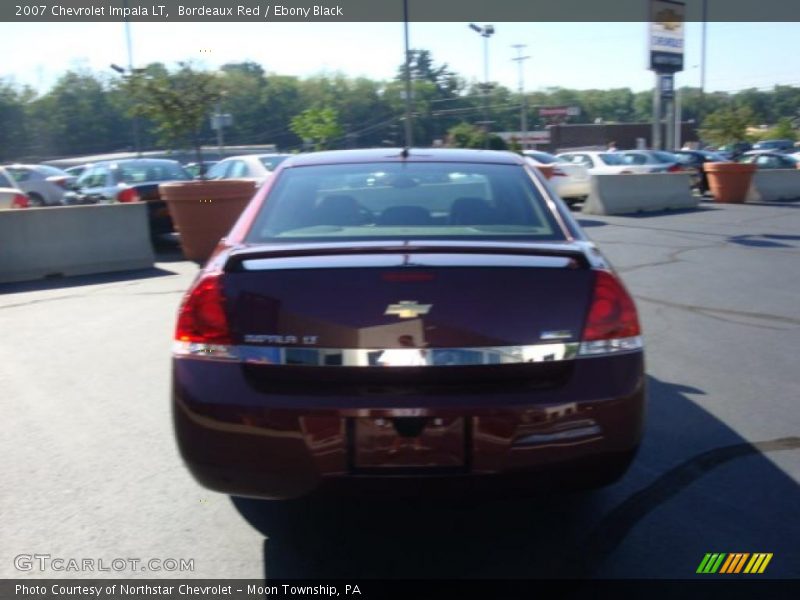 Bordeaux Red / Ebony Black 2007 Chevrolet Impala LT