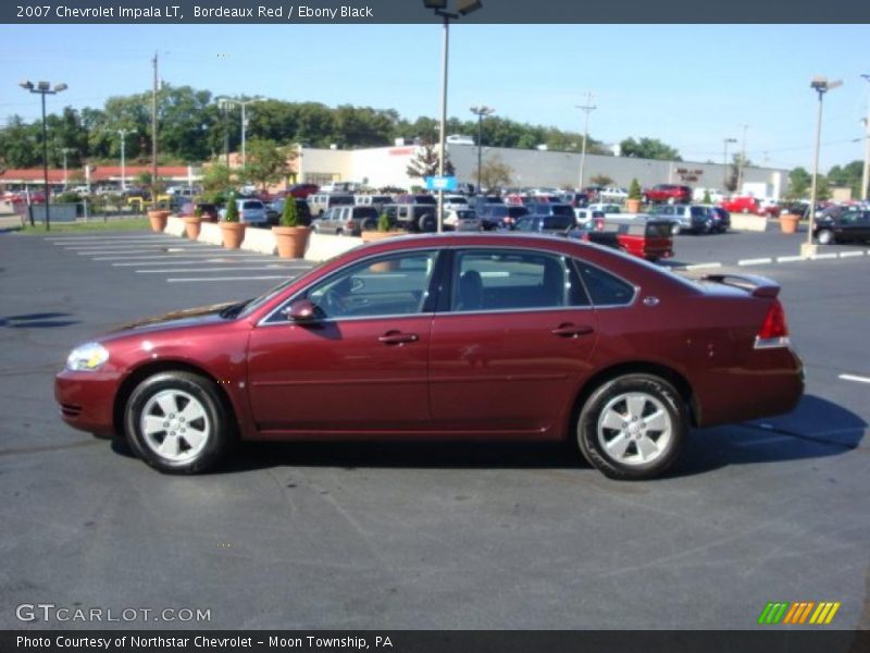 Bordeaux Red / Ebony Black 2007 Chevrolet Impala LT