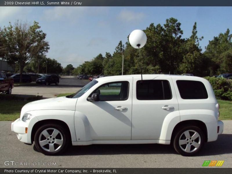 Summit White / Gray 2009 Chevrolet HHR LS