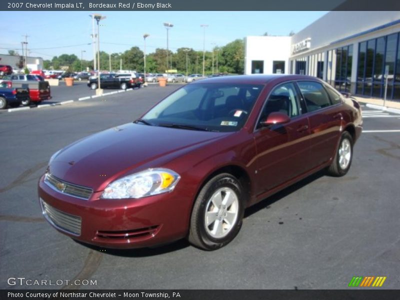 Bordeaux Red / Ebony Black 2007 Chevrolet Impala LT