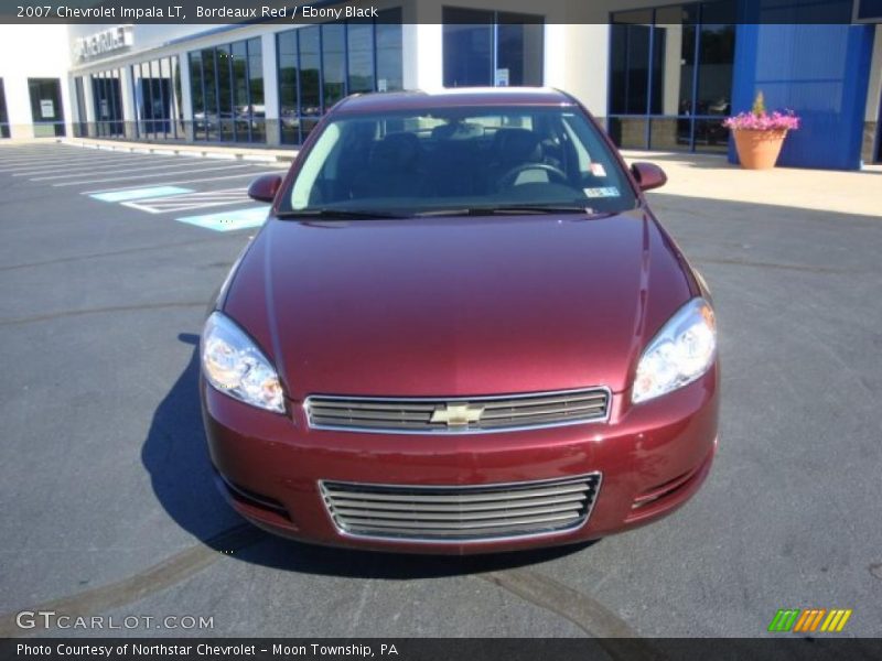 Bordeaux Red / Ebony Black 2007 Chevrolet Impala LT