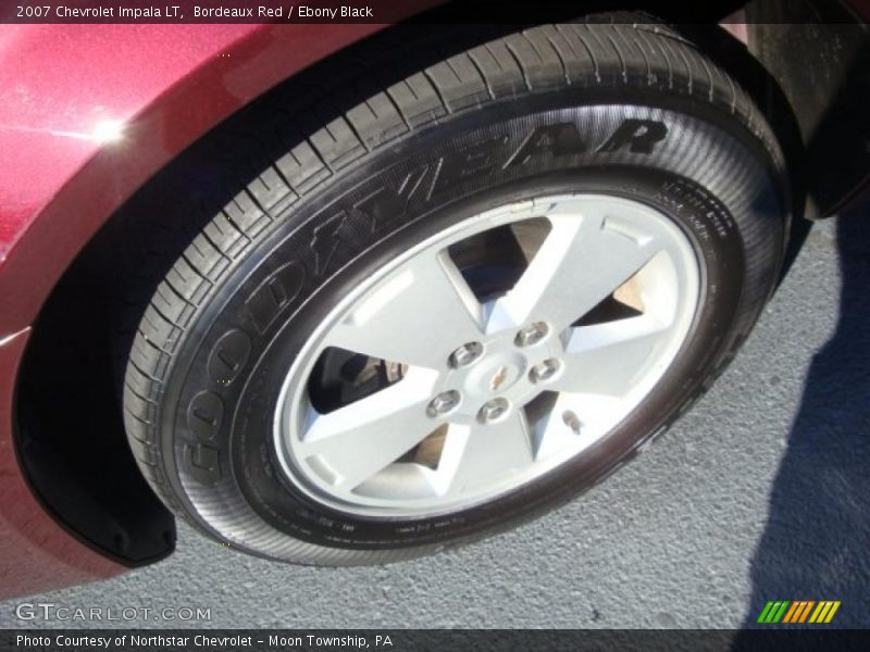 Bordeaux Red / Ebony Black 2007 Chevrolet Impala LT