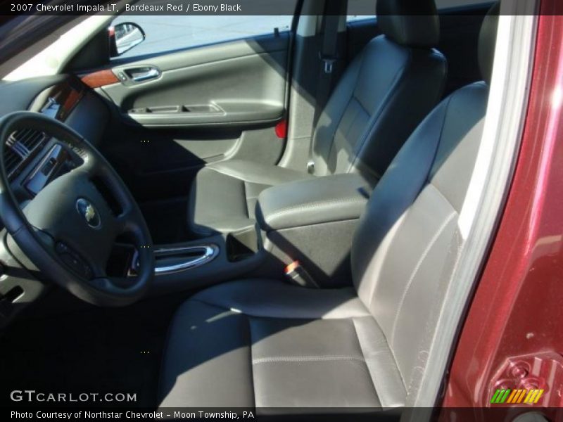 Bordeaux Red / Ebony Black 2007 Chevrolet Impala LT