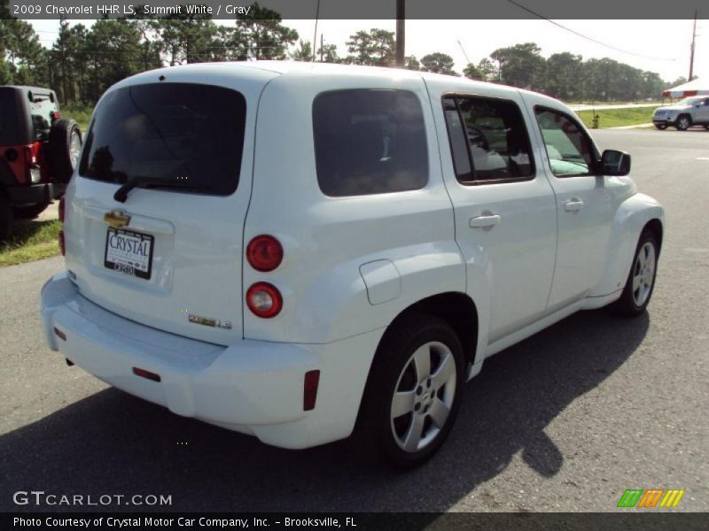 Summit White / Gray 2009 Chevrolet HHR LS