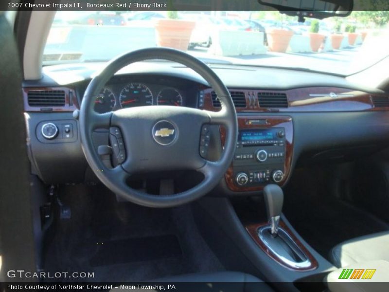 Bordeaux Red / Ebony Black 2007 Chevrolet Impala LT