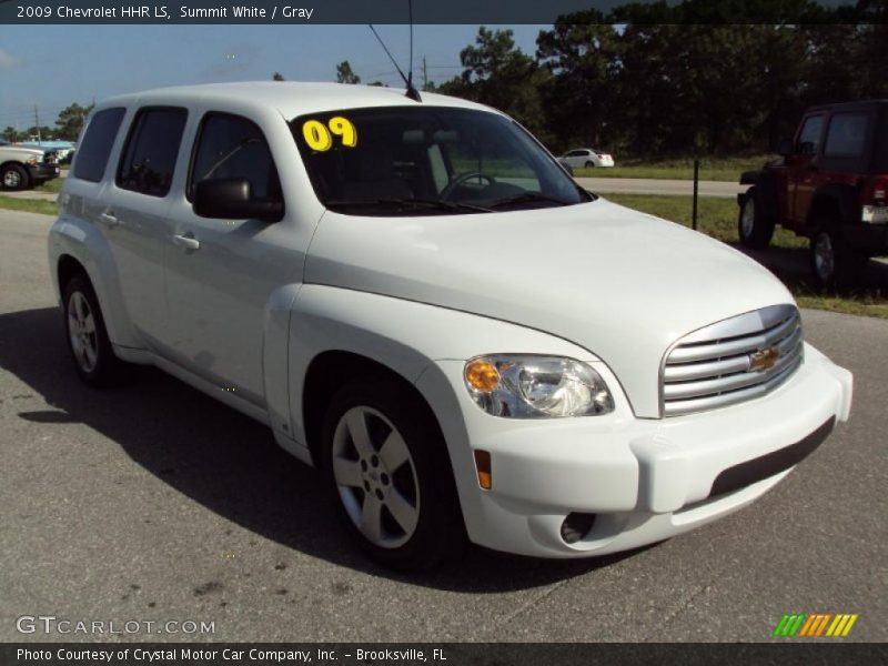 Summit White / Gray 2009 Chevrolet HHR LS
