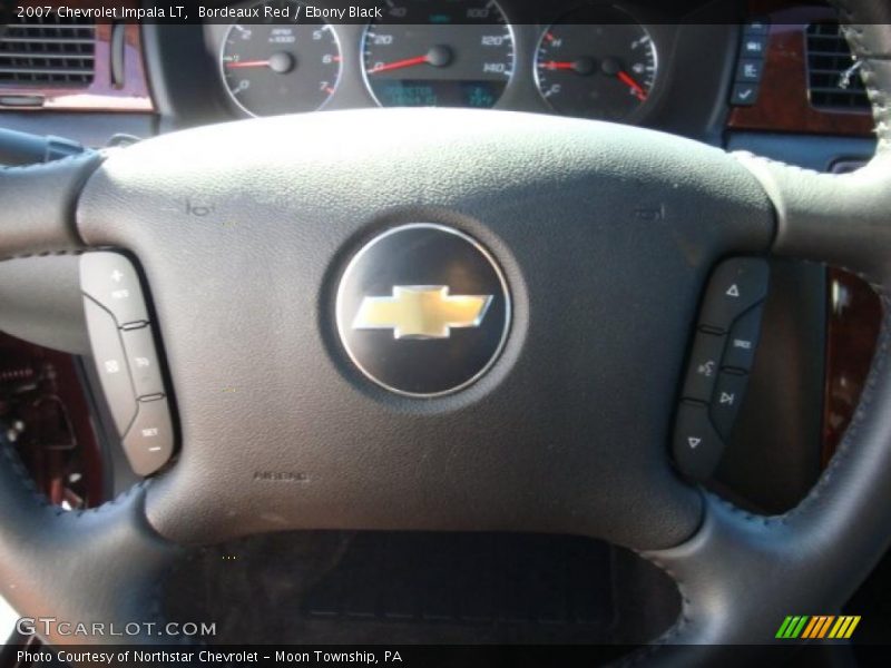 Bordeaux Red / Ebony Black 2007 Chevrolet Impala LT