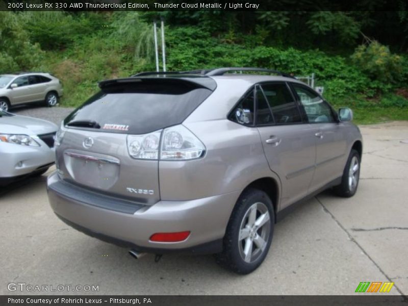 Thunder Cloud Metallic / Light Gray 2005 Lexus RX 330 AWD Thundercloud Edition