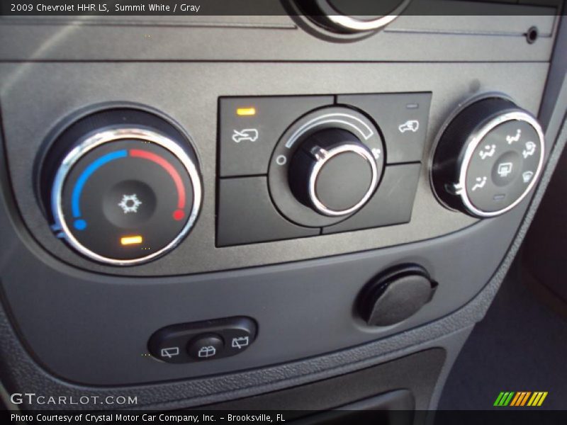 Summit White / Gray 2009 Chevrolet HHR LS