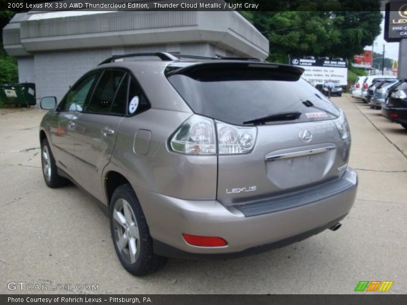 Thunder Cloud Metallic / Light Gray 2005 Lexus RX 330 AWD Thundercloud Edition
