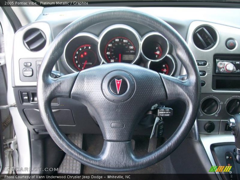 Platinum Metallic / Graphite 2005 Pontiac Vibe