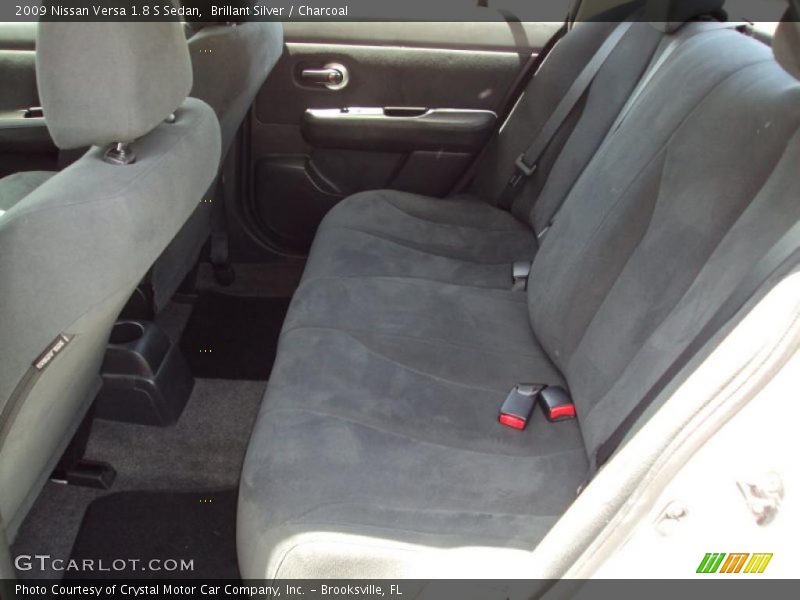 Brillant Silver / Charcoal 2009 Nissan Versa 1.8 S Sedan