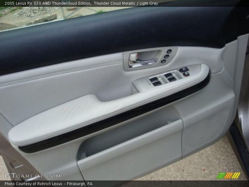 Thunder Cloud Metallic / Light Gray 2005 Lexus RX 330 AWD Thundercloud Edition