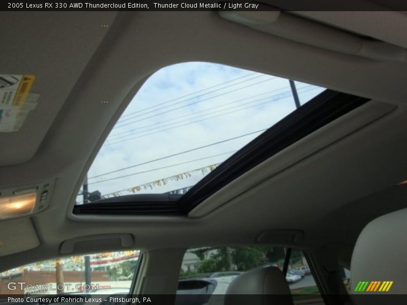 Thunder Cloud Metallic / Light Gray 2005 Lexus RX 330 AWD Thundercloud Edition
