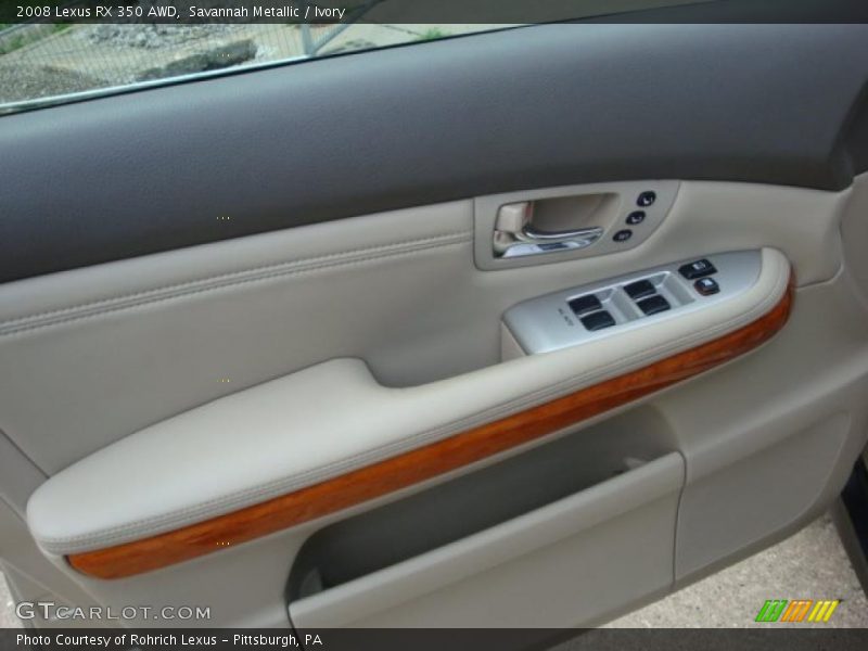 Savannah Metallic / Ivory 2008 Lexus RX 350 AWD