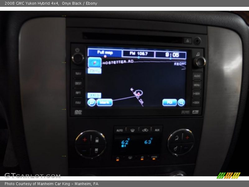Onyx Black / Ebony 2008 GMC Yukon Hybrid 4x4