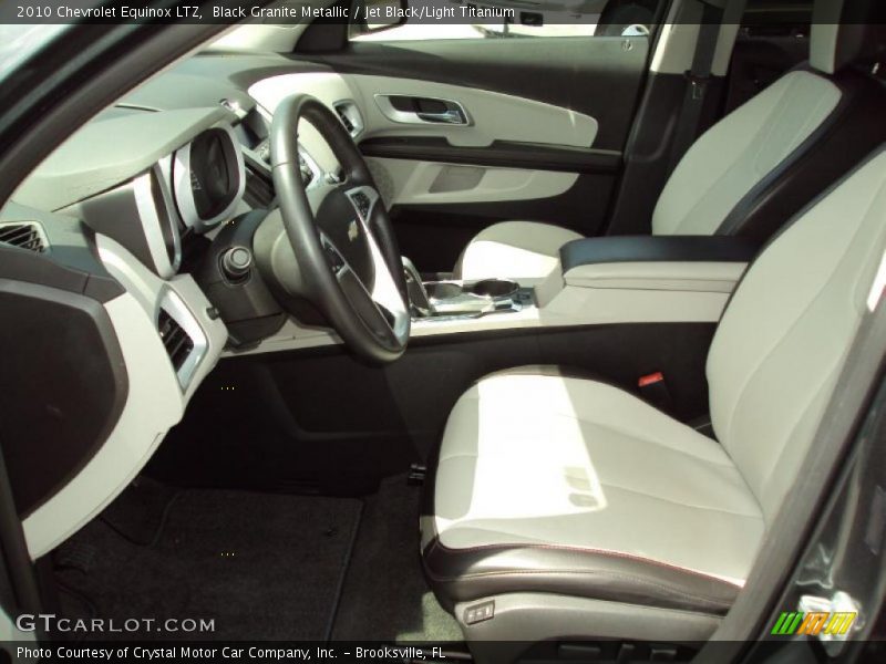 Black Granite Metallic / Jet Black/Light Titanium 2010 Chevrolet Equinox LTZ