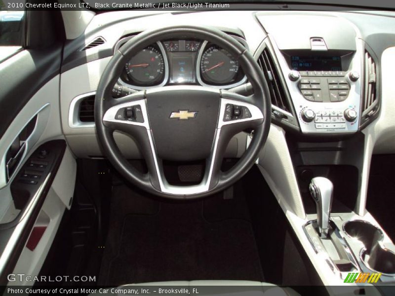 Black Granite Metallic / Jet Black/Light Titanium 2010 Chevrolet Equinox LTZ