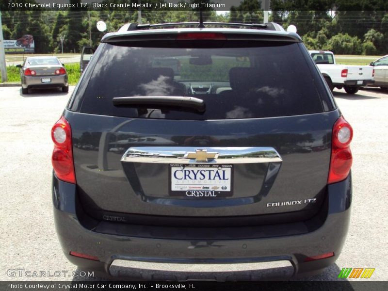Black Granite Metallic / Jet Black/Light Titanium 2010 Chevrolet Equinox LTZ