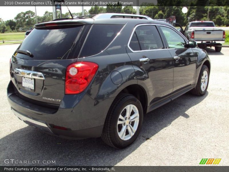 Black Granite Metallic / Jet Black/Light Titanium 2010 Chevrolet Equinox LTZ