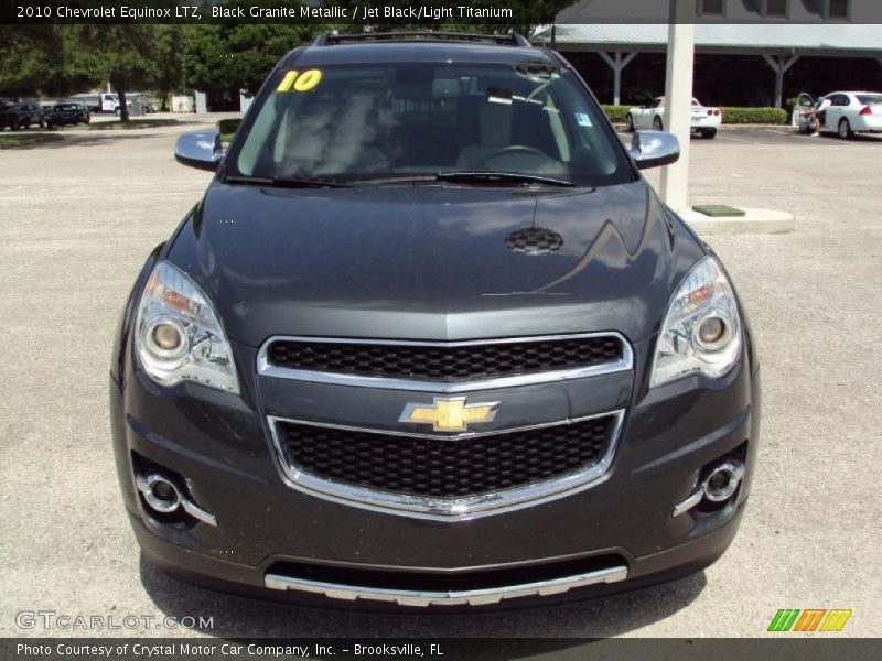 Black Granite Metallic / Jet Black/Light Titanium 2010 Chevrolet Equinox LTZ