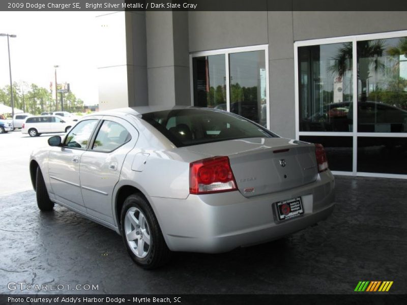Bright Silver Metallic / Dark Slate Gray 2009 Dodge Charger SE