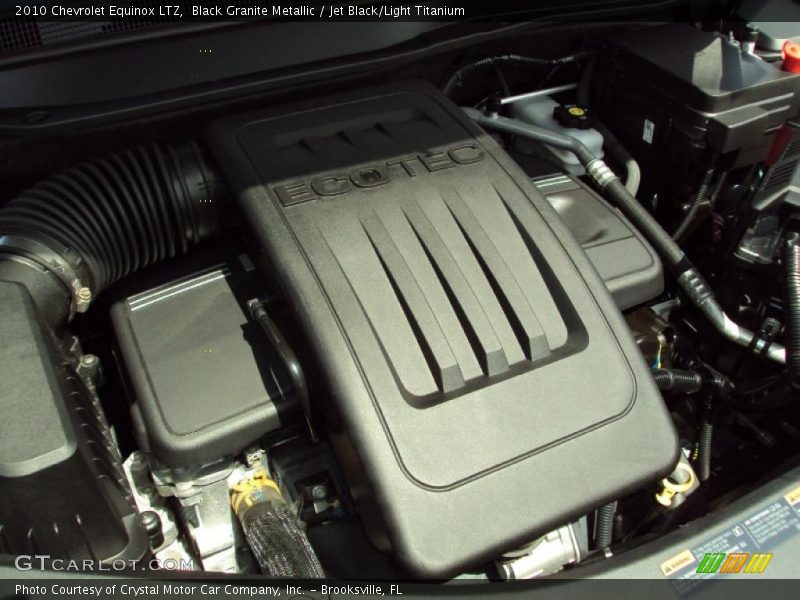 Black Granite Metallic / Jet Black/Light Titanium 2010 Chevrolet Equinox LTZ