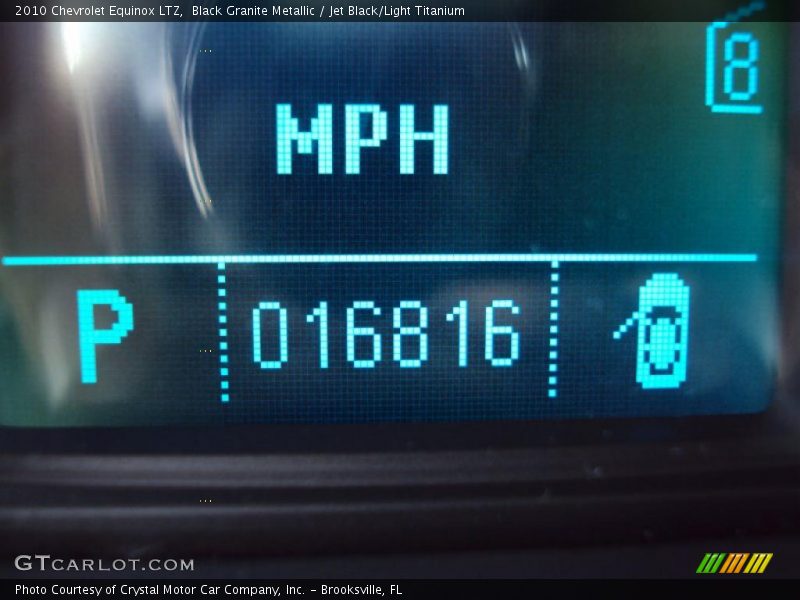 Black Granite Metallic / Jet Black/Light Titanium 2010 Chevrolet Equinox LTZ