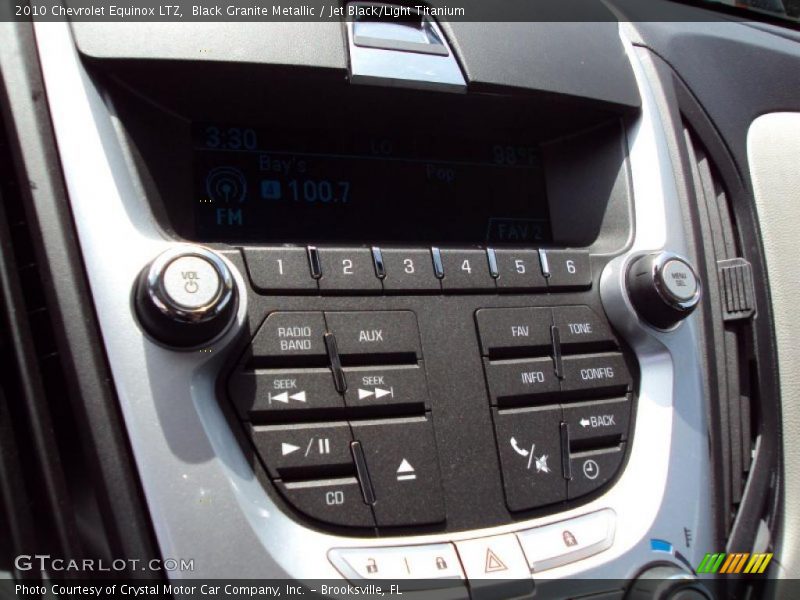 Black Granite Metallic / Jet Black/Light Titanium 2010 Chevrolet Equinox LTZ